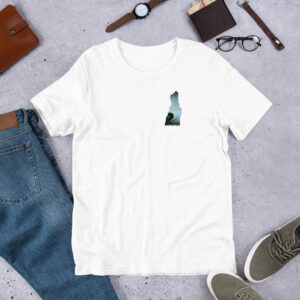Erizo en la niebla Lux - Camiseta unisex