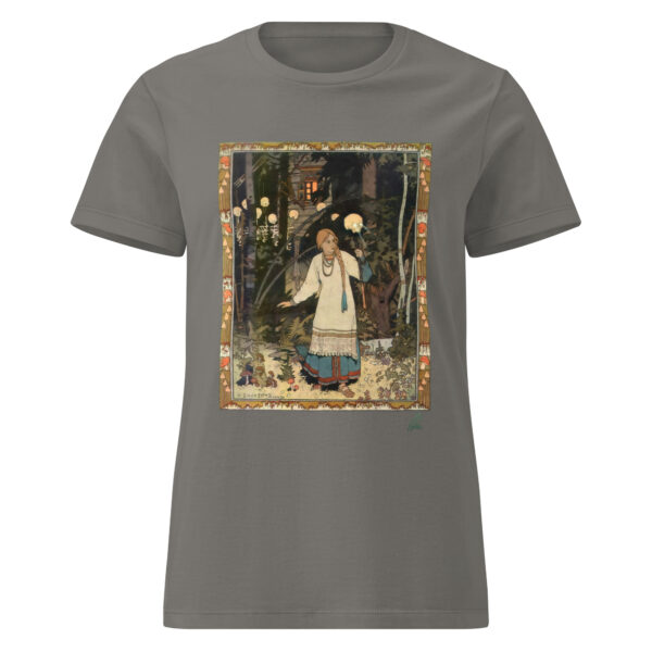 Vasilisa la Bella - Camiseta básica para mujer - Imagen 3