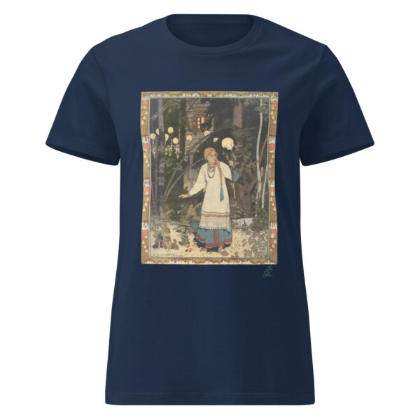 Vasilisa la Bella - Camiseta básica para mujer - Imagen 2