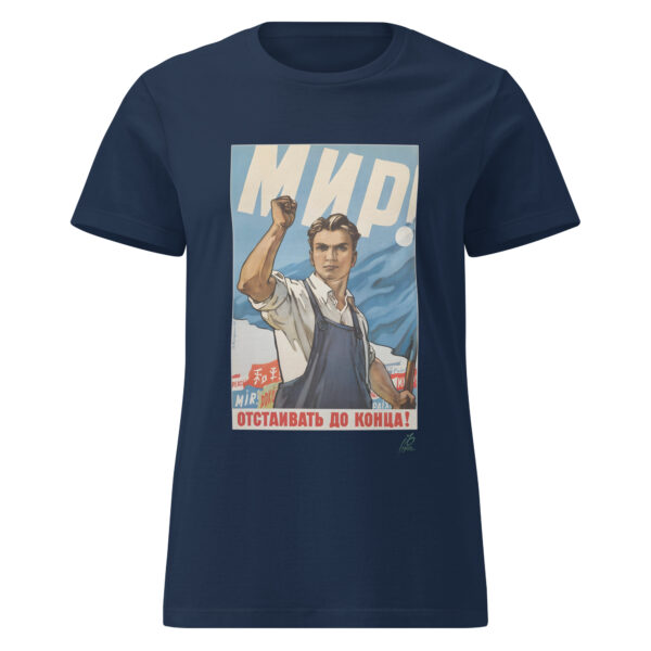 Por la Paz - Camiseta básica para mujer - Imagen 3