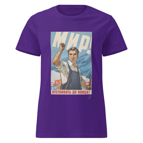 Por la Paz - Camiseta básica para mujer - Imagen 4