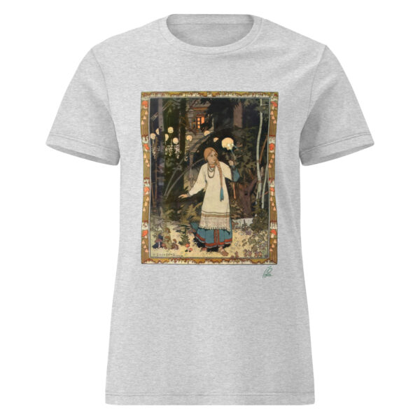 Vasilisa la Bella - Camiseta básica para mujer - Imagen 4