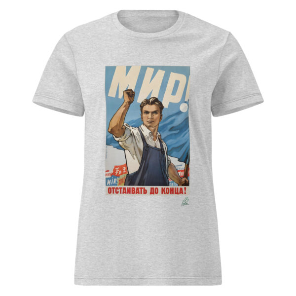 Por la Paz - Camiseta básica para mujer - Imagen 8