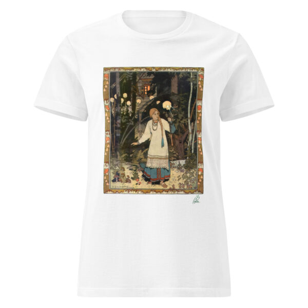 Vasilisa la Bella - Camiseta básica para mujer - Imagen 5